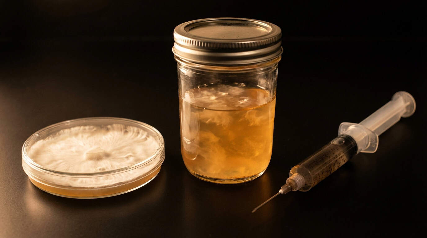 Agar Plates vs Liquid Culture vs Spore Syringes